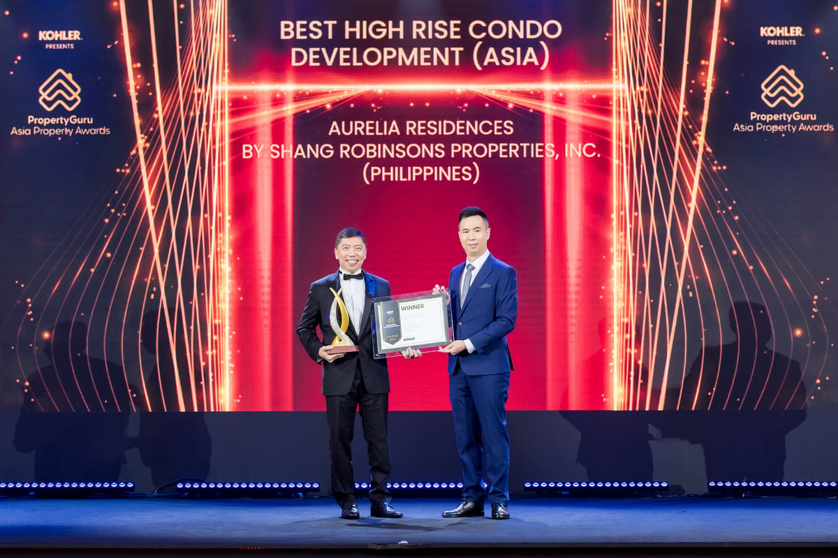 Aurelia Residences wins Best High-Rise Condo Development in Asia