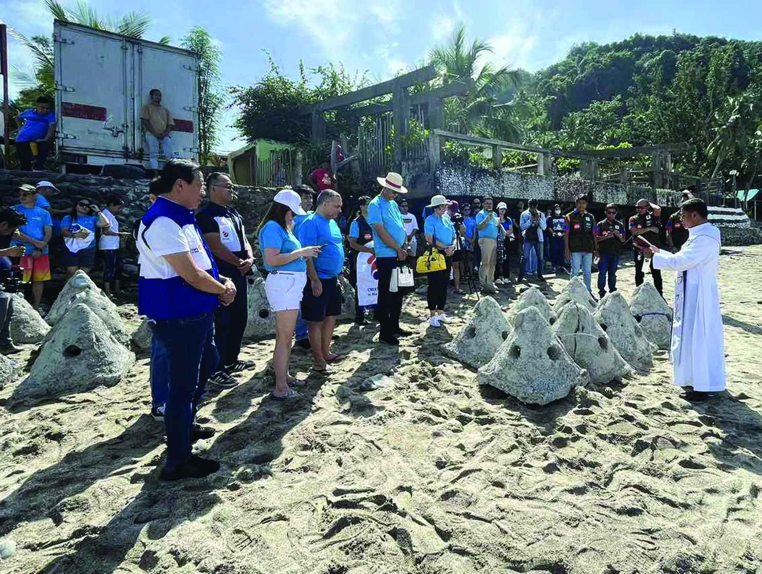 Rotarians highlight environmental advocacy in Batangas Reef Buds project