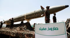 Houthi missile sets tanker ablaze