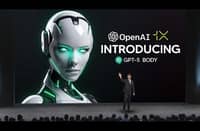 PHOTOGRAPH COURTESY OF OPENAI
Next level It’s not enough for OpenAI to improve its generative chatbot GPT; it is now unleashing a touch-me-all-you-want bot.