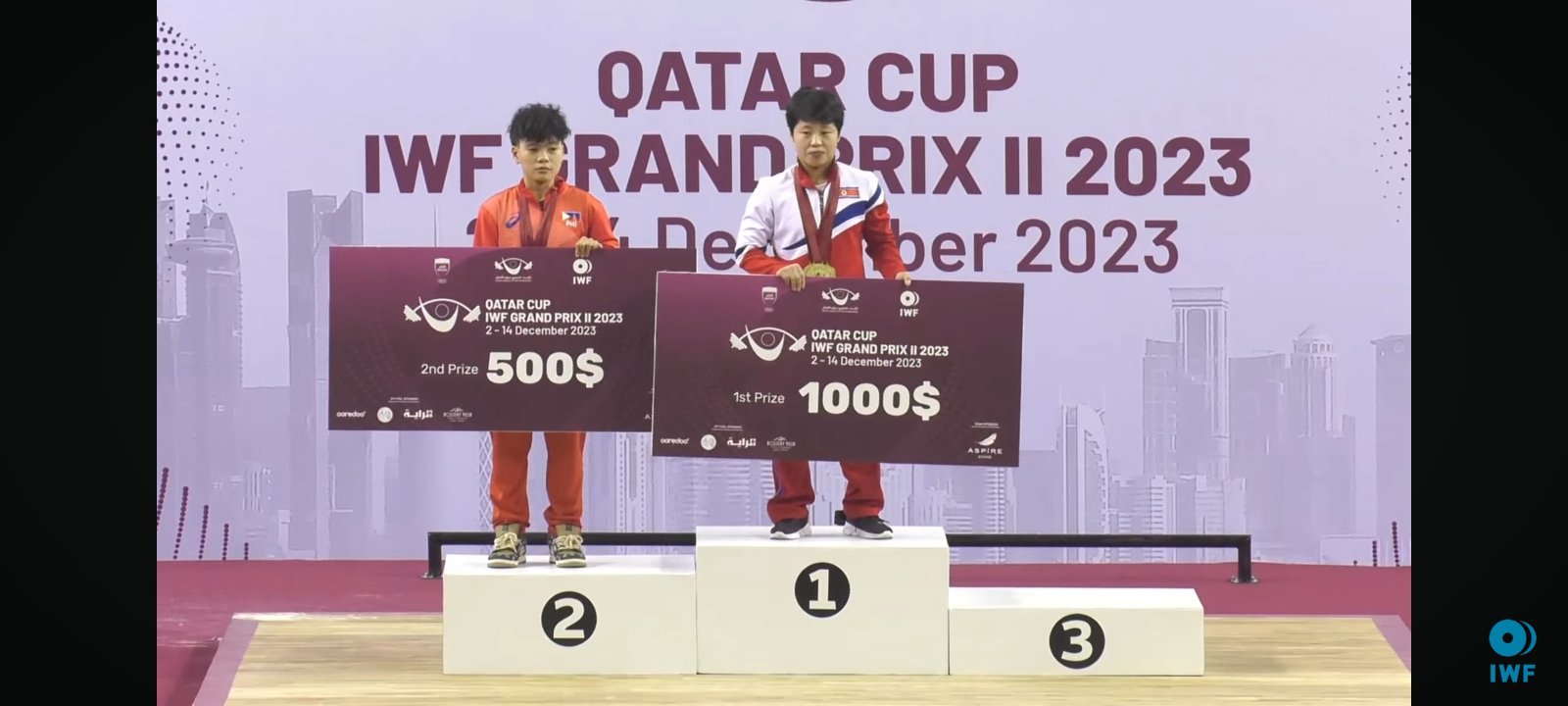 Ramos plucks three silver medals in IWF Grand Prix II