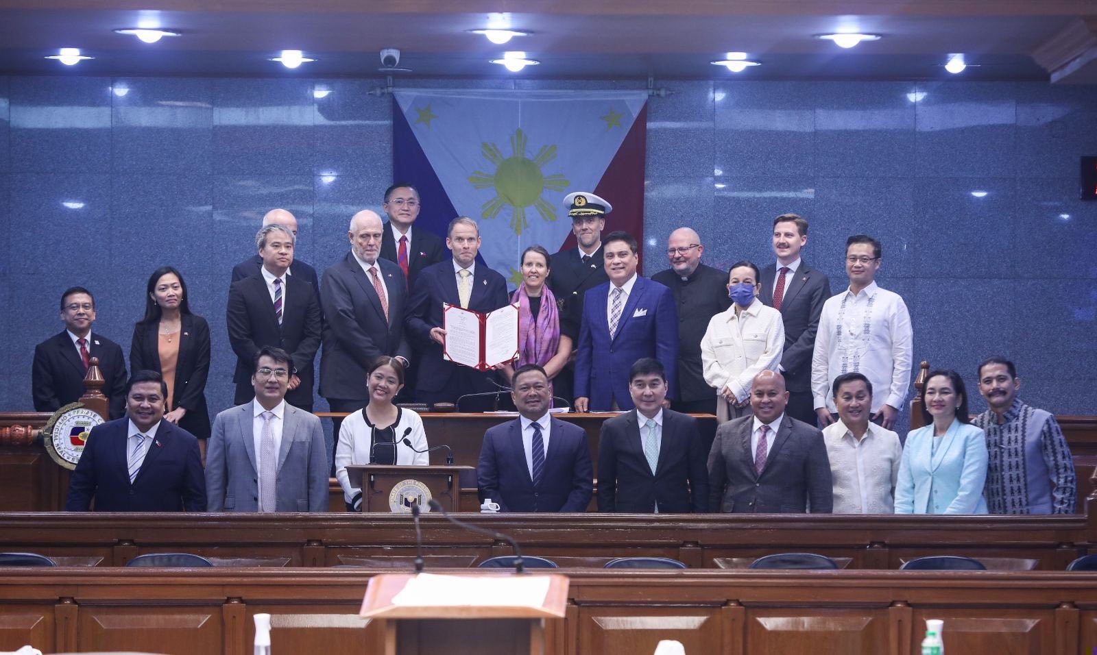 Senate adopts reso celebrating Phl-Norway diplomatic ties