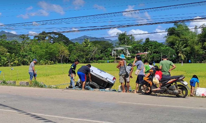 Kalayaan vice mayor involved in road accident