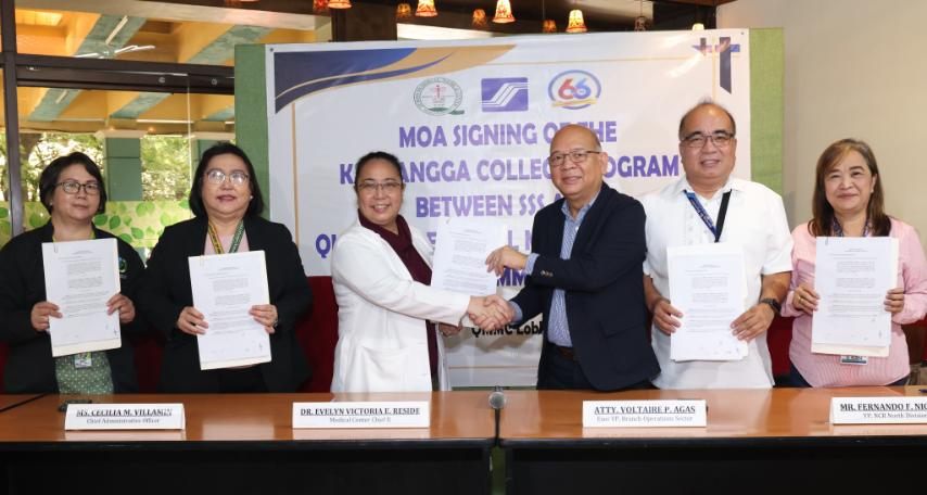 SSS signs agreement with QMMC as newest KaSSSangga Collect Partner