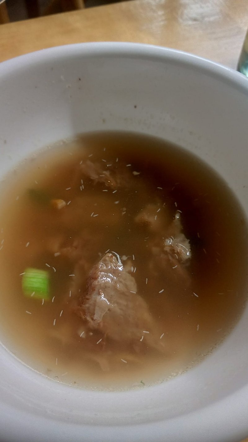 Maggots found in bulalo shocks couple in El Nido