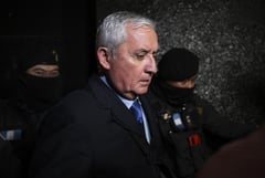 Guatemala ex-president Perez released from prison on parole