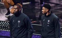 Giannis, LeBron keep balloting lead for NBA All-Star Game