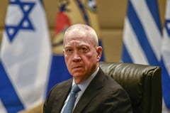 Israeli defense minister unveils plan for post-war Gaza