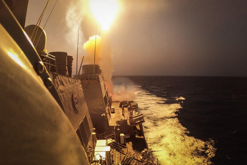 Huthi rebels fire on commercial ships in Red Sea — US military