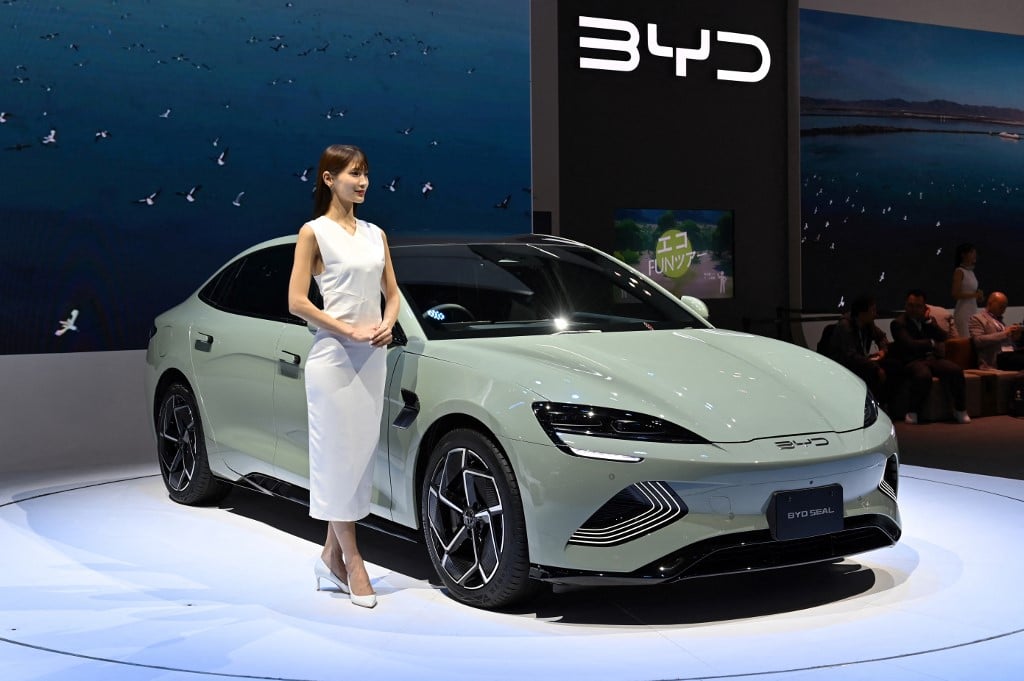 BYD overtakes Tesla as world’s top EV maker