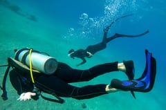 Israel’s Hamas attack survivors find solace underwater