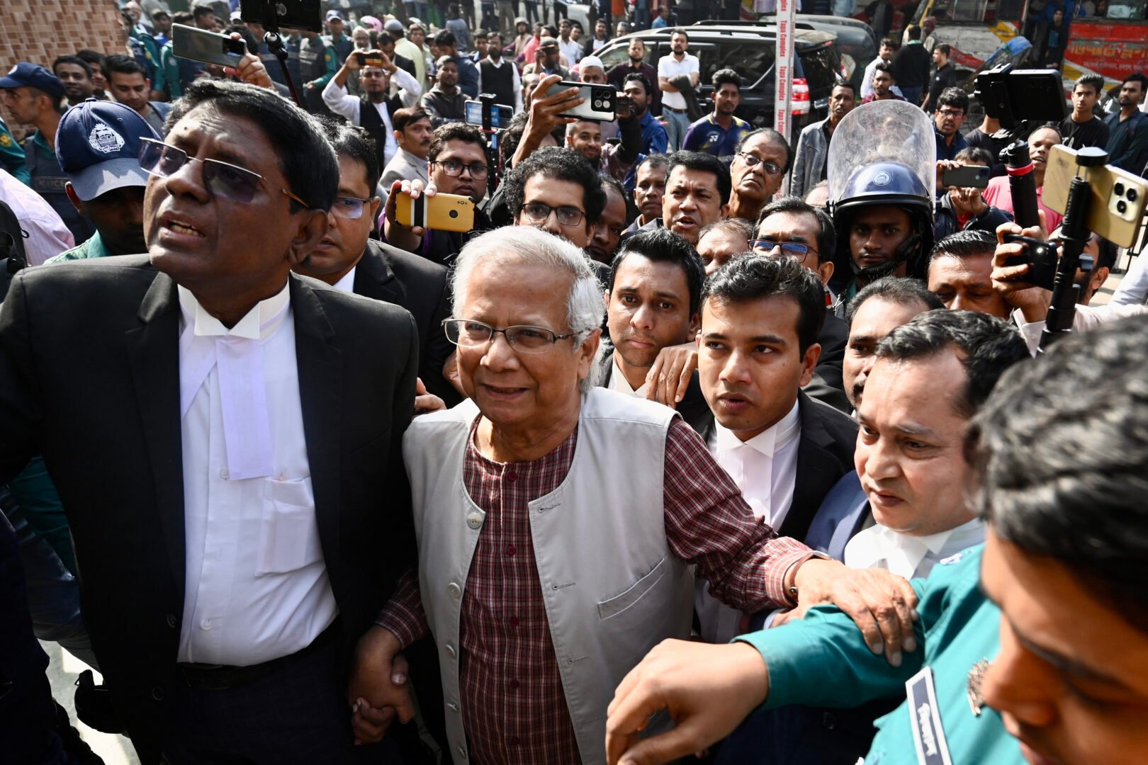 Bangladeshi Nobel peace laureate Muhammad Yunus
