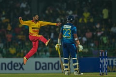 Raza helps Zimbabwe knock 143 in Sri Lanka T20