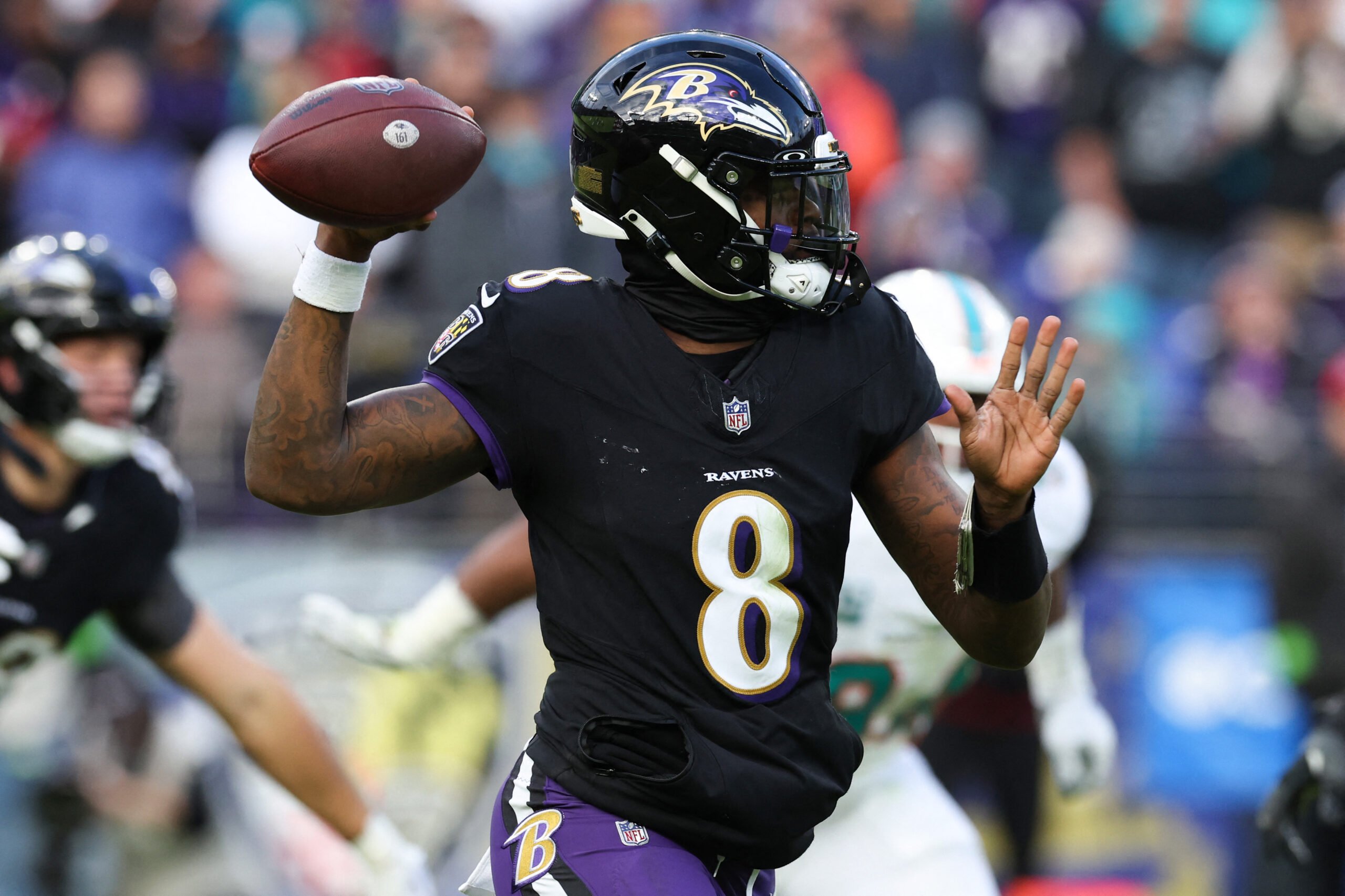 Jackson, Ravens  bag AFC top seed