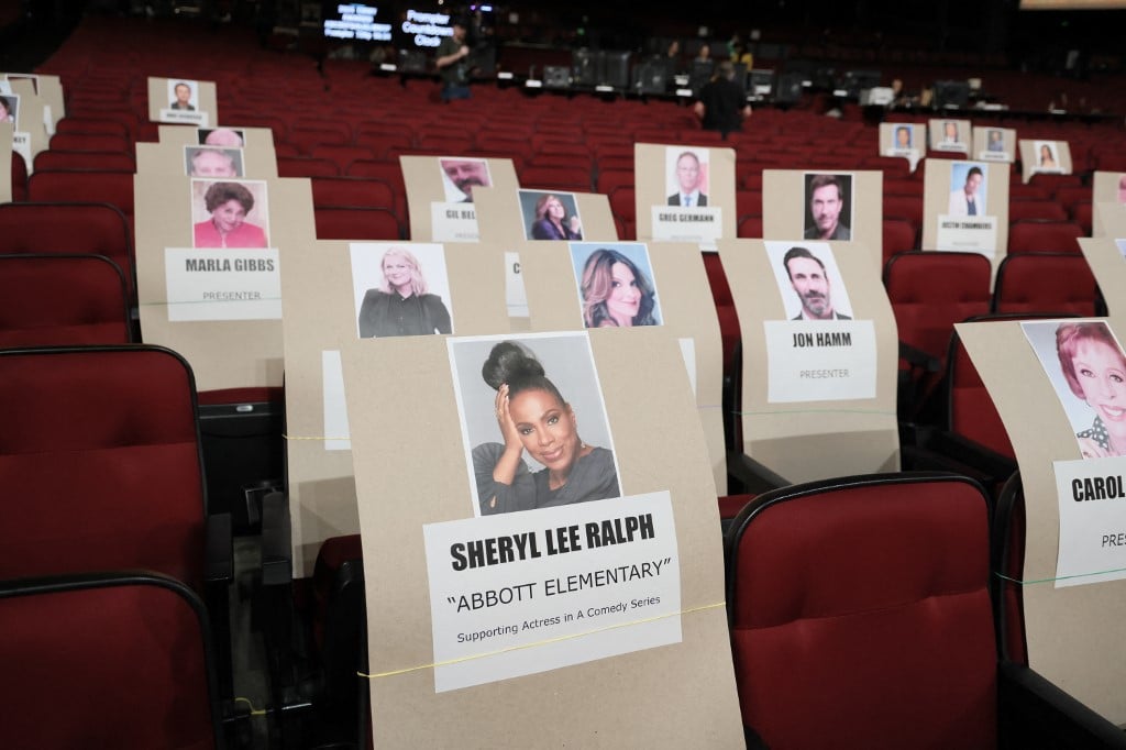 Strike-delayed Emmys plumb new ratings depths
