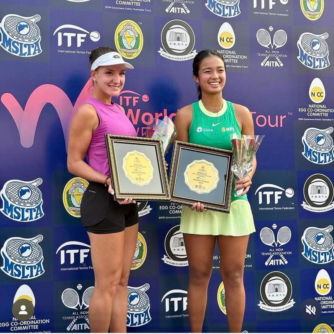Eala, Latvian doubles partner top Indian netfest