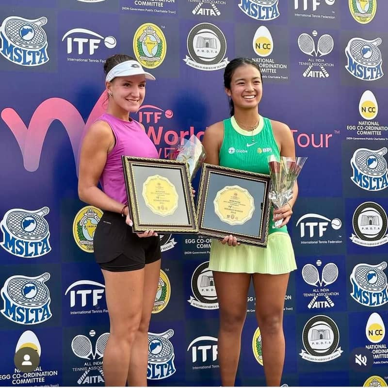 Eala, Latvian doubles partner top Indian netfest