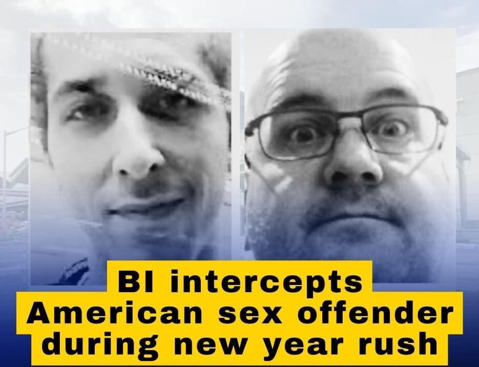 2 American sex offenders intercepted