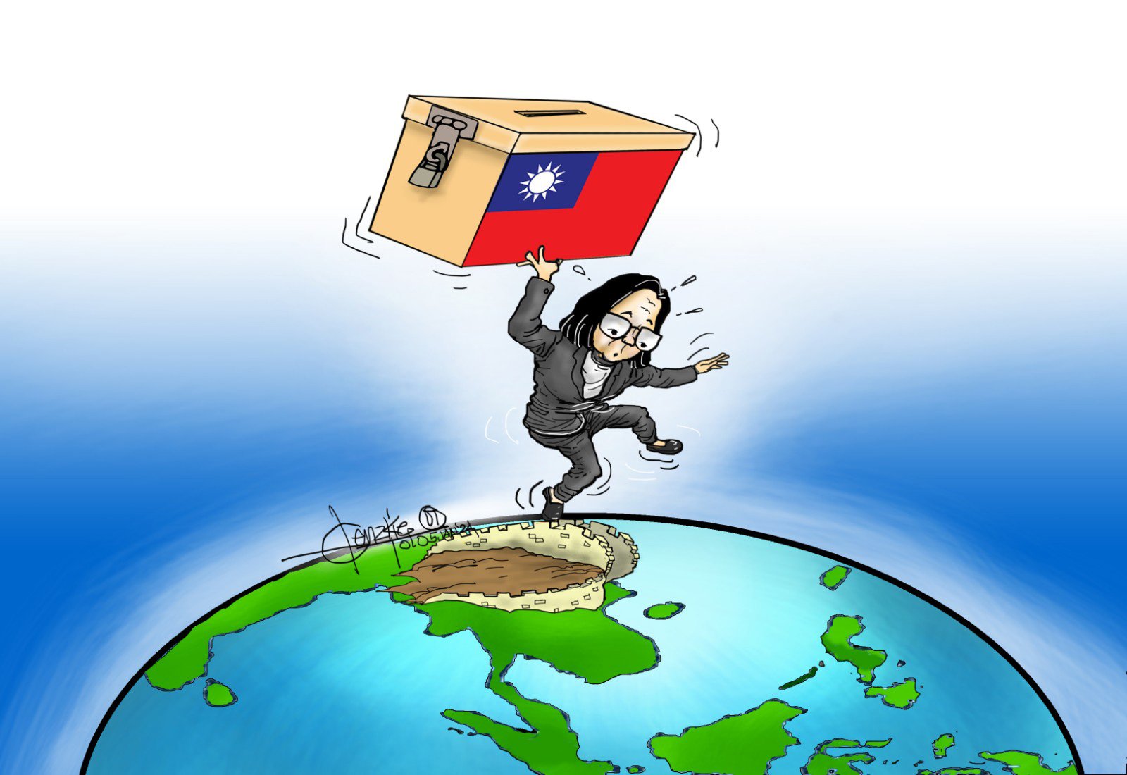 Taiwan polls crucial to Asian stability