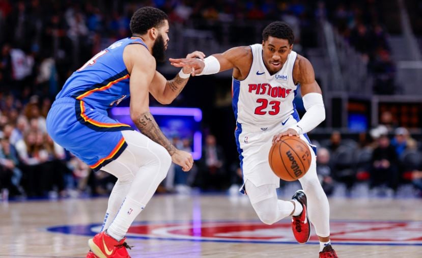 Duren, Pistons shock Thunders