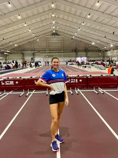 Hoffman shatters 600-m mark