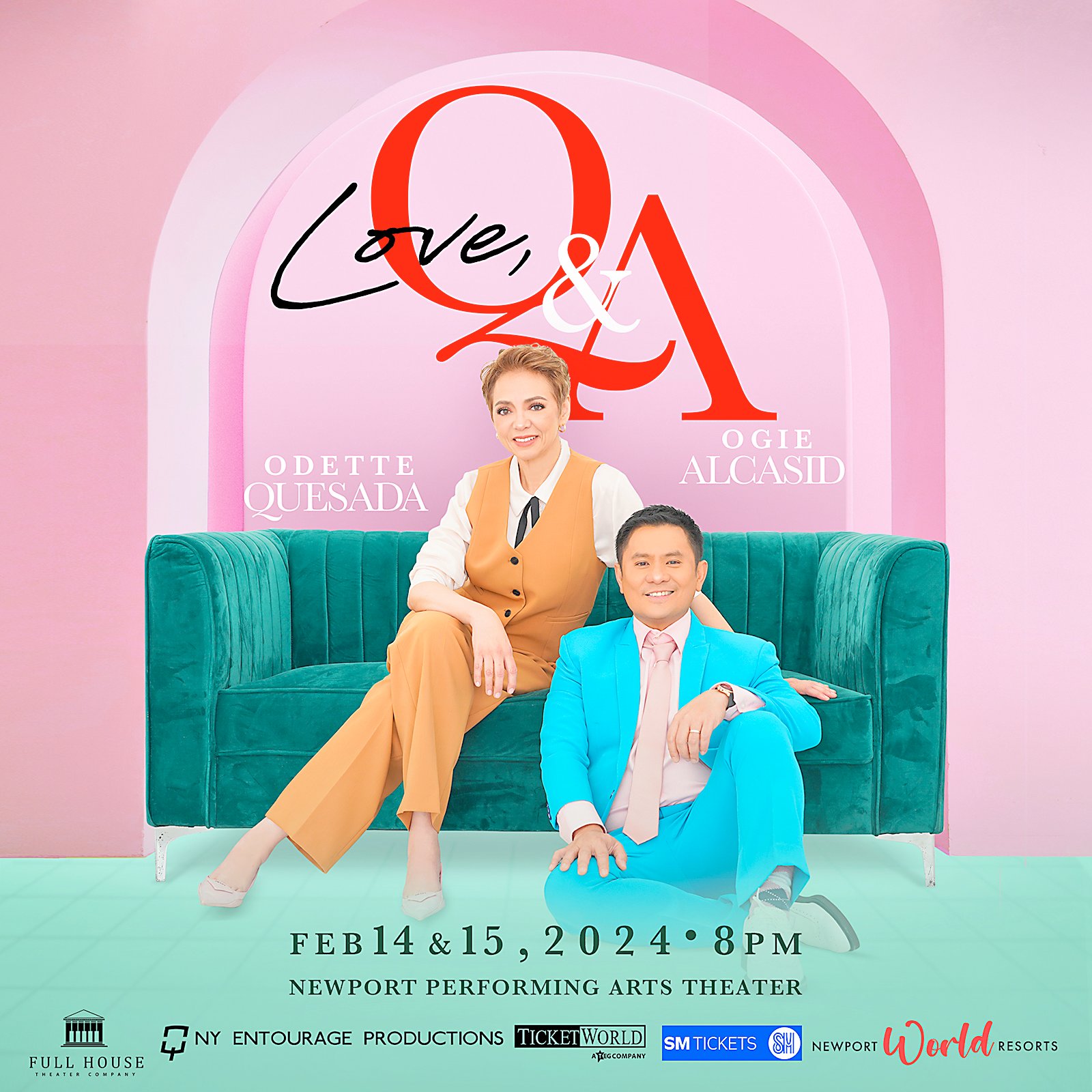 Spend a swoony Valentine with hitmakers Odette Quesada, Ogie Alcasid