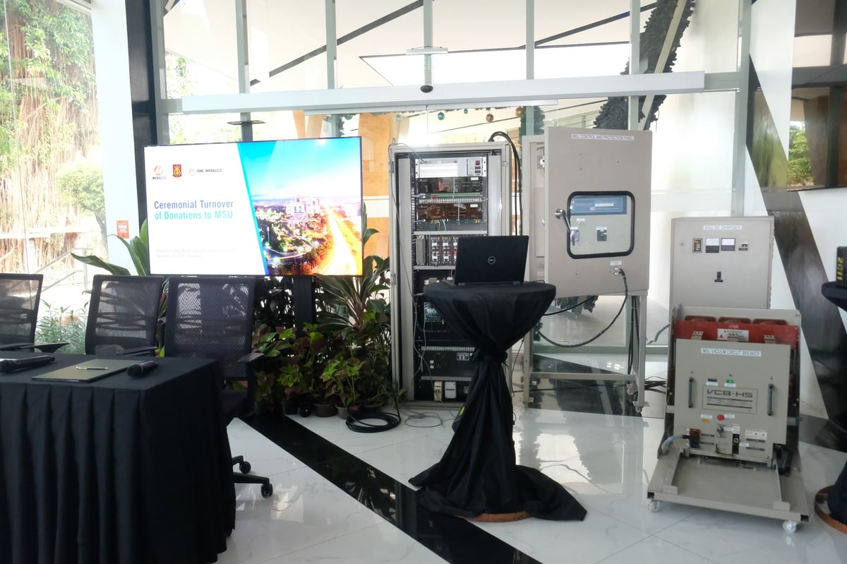 Meralco donates electrical systems equipment to MSU
