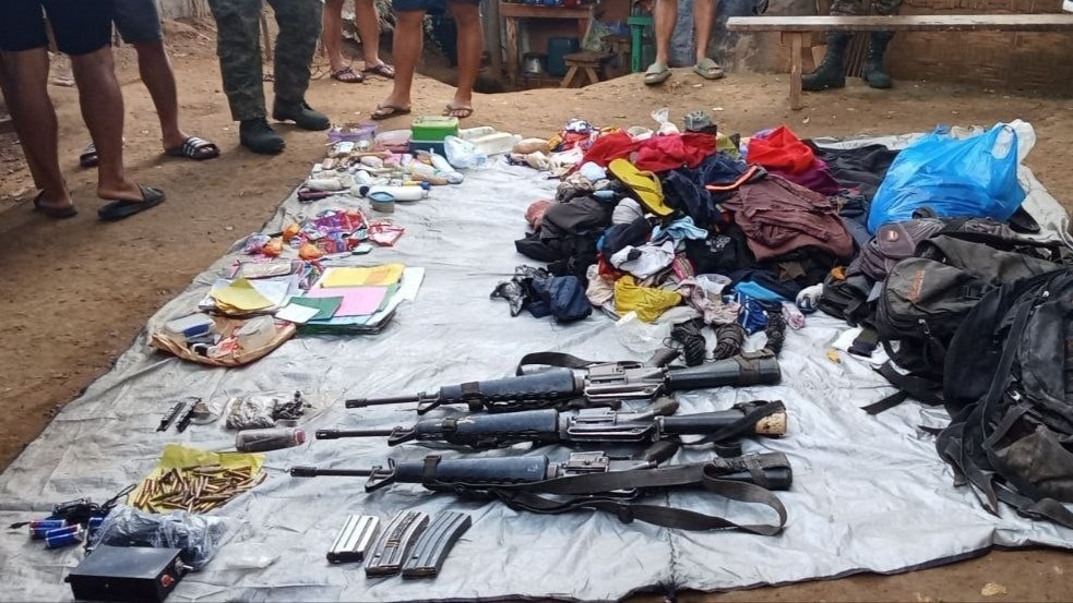 Army seizes NPA firearms, war materials in Bukidnon