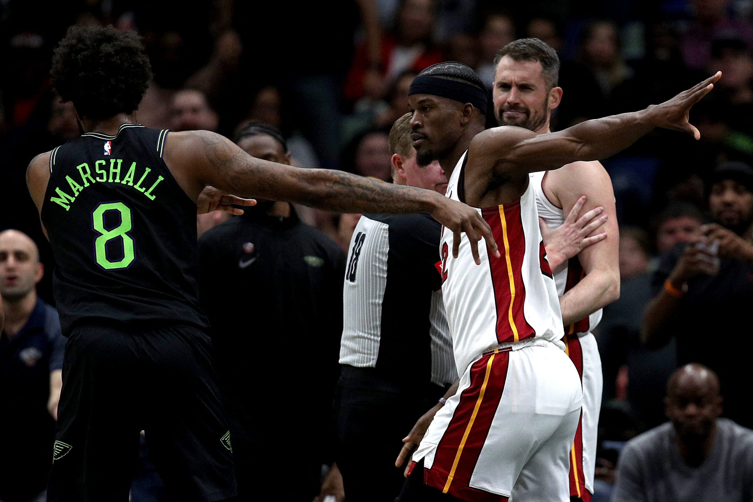 NBA cracks whip on brawlers