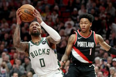 Blazers spoil Lillard return