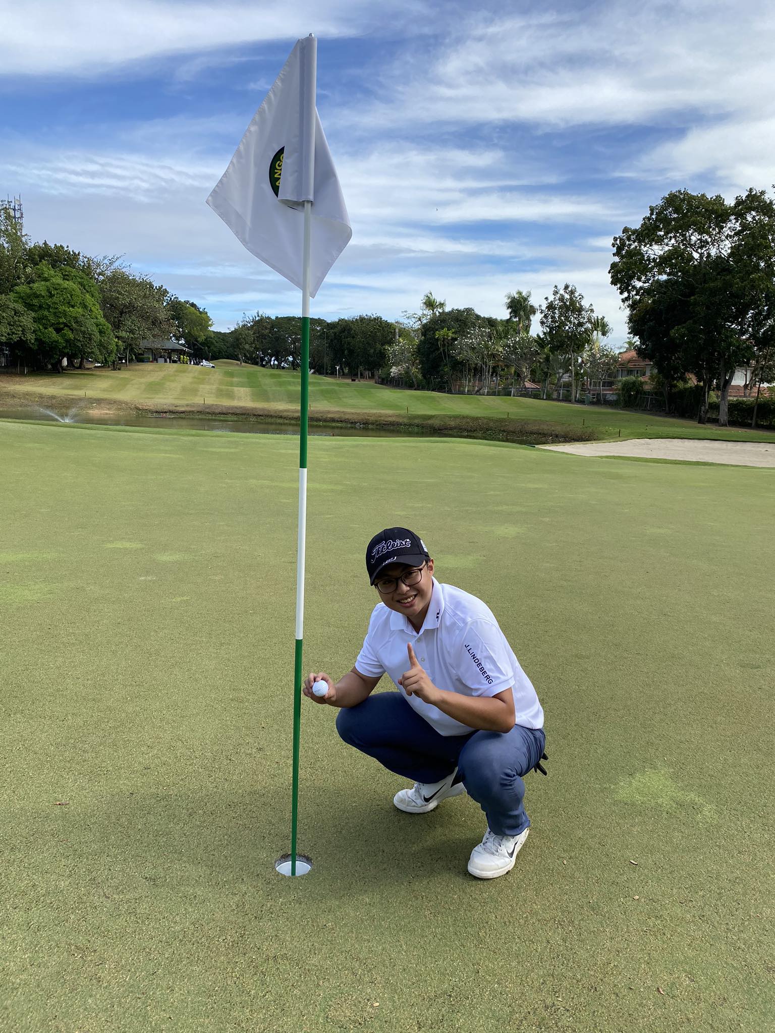 Yuzon’s prize-laden hole-in-one ‘not perfectly hit’