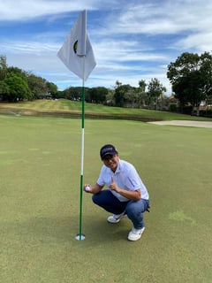 Yuzon’s prize-laden hole-in-one ‘not perfectly hit’