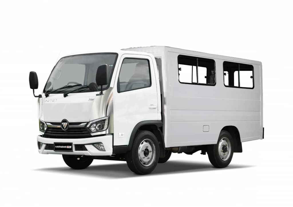 NEWLY launched Harabas Miler light commercial vehicle is getting the attention this early in the game. | Photographs courtesy<br />of Foton Philippines