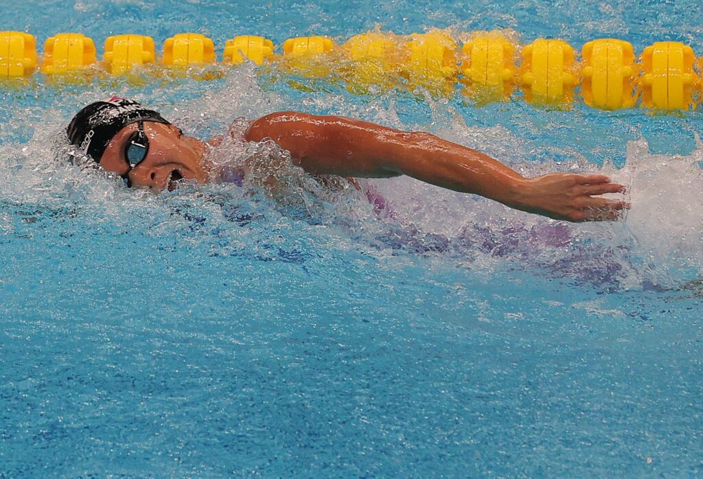 Kayla sinks in Doha