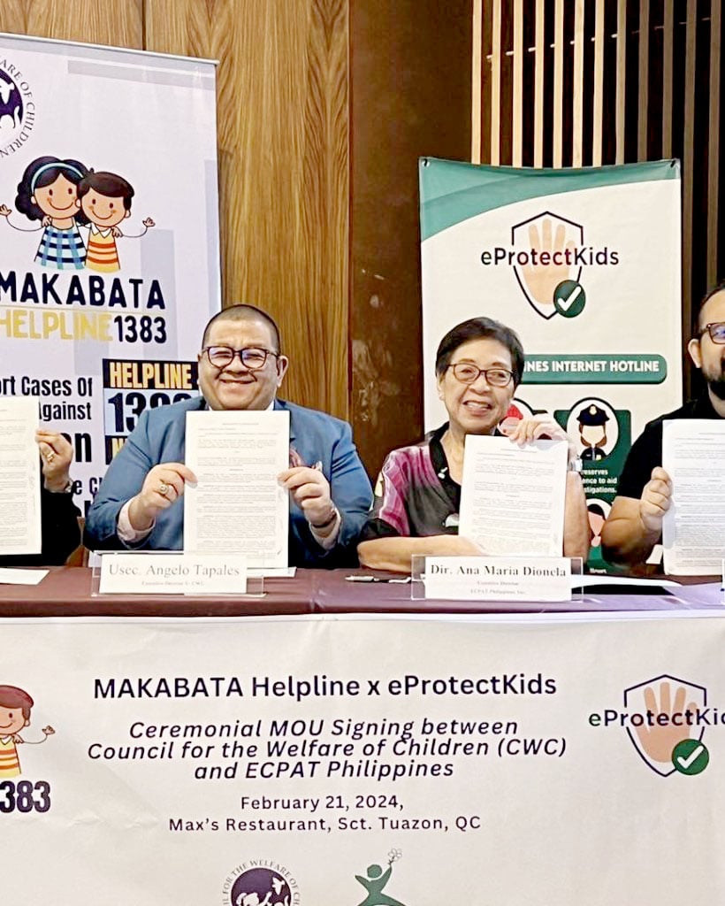 Helpline, platform combat online child exploitation