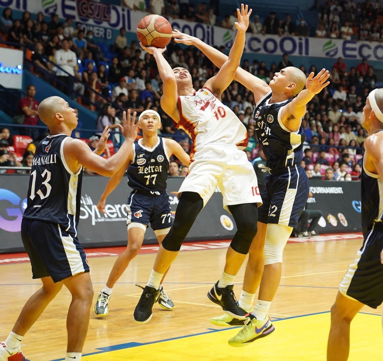 Hot Letran nears NCAA juniors title