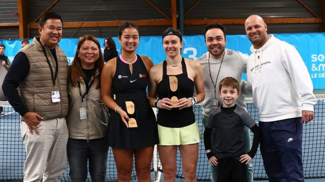 Eala, French partner bag doubles title