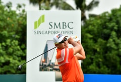 Catlin sizzles with 59 to grab Macau lead