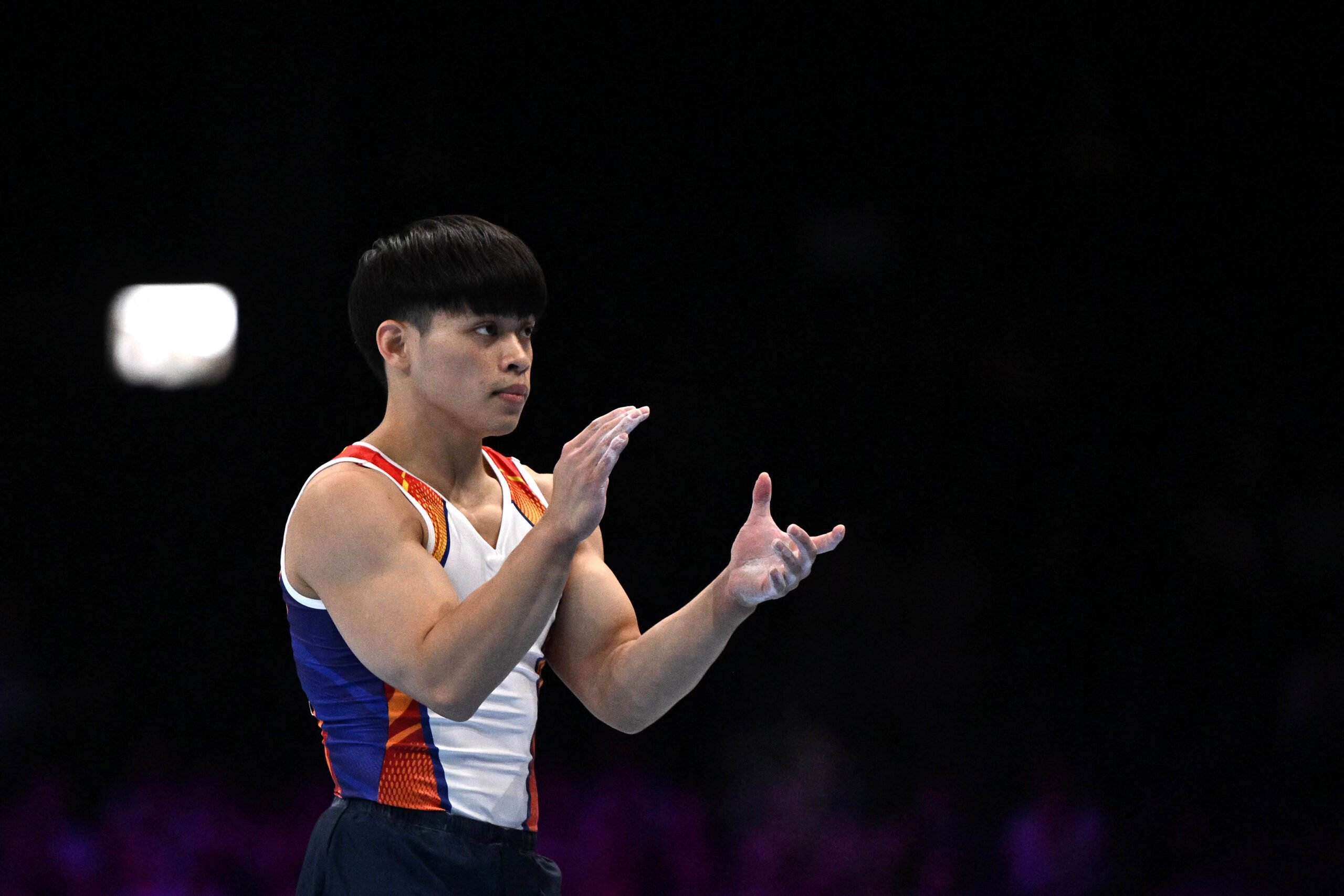 Yulo focuses on three apparatus