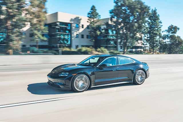 The new Porsche Taycan raises bar in e-sports cars