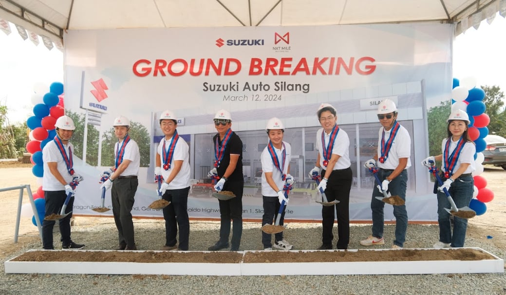 Suzuki Silang dealership breaks ground