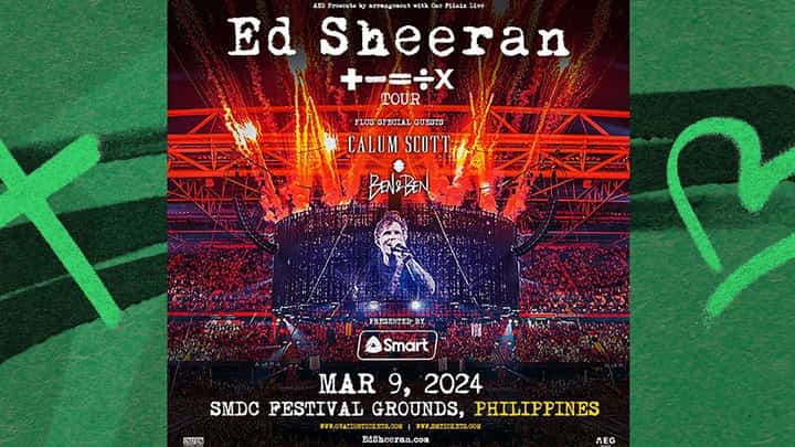 Do the math and get a chance to watch Ed Sheeran