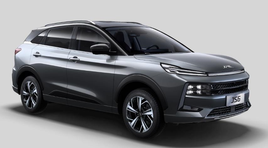 THE JAC JS6 hits the road.