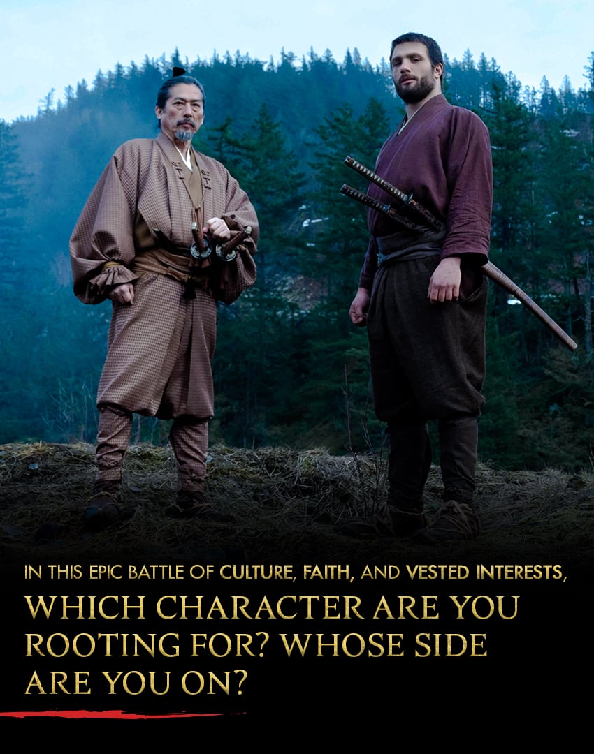 Embark on a journey through the characters of the epic miniseries ‘Shogun’ 