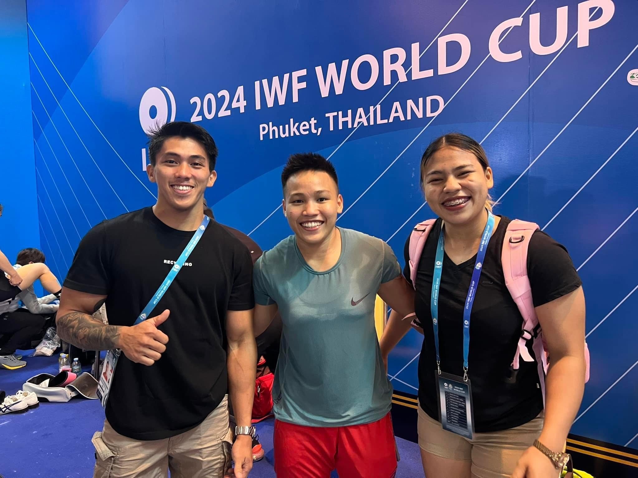 PHOTOGRAPH COURTESY OF VANESSA SARNO
JOHN Ceniza, Elreen Ando and Vanessa Sarno are expected to banner the country in the Paris Olympics.