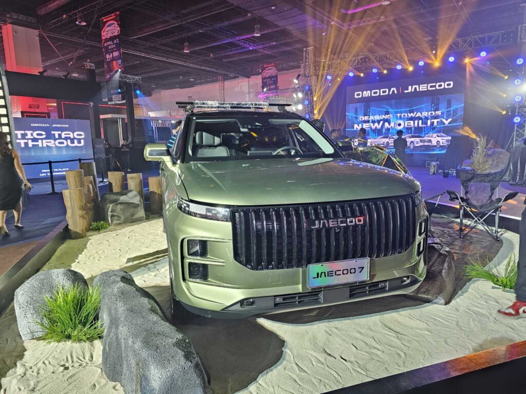 WHO would dare drive this beauty, Jaecoo7, into the rough?