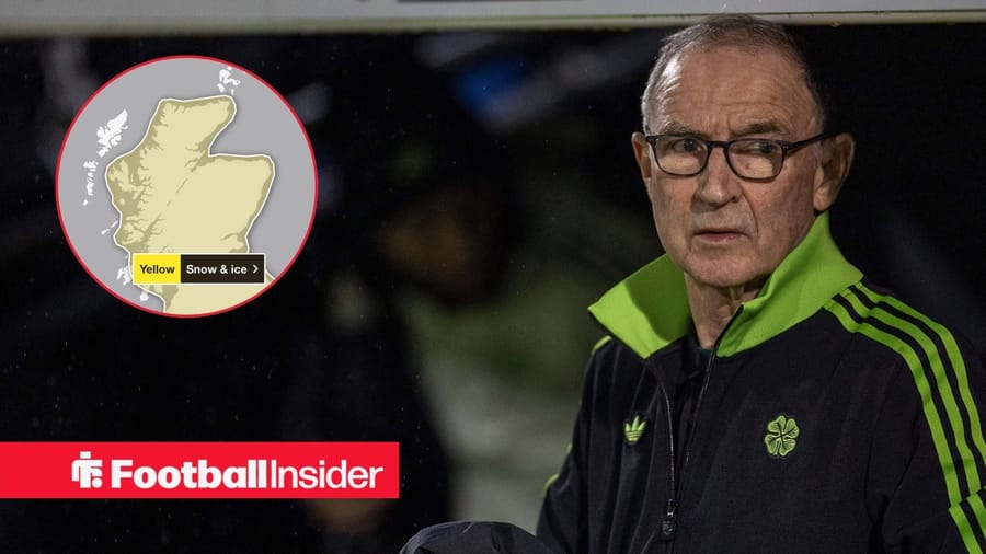 Kilmarnock vs Celtic postponement latest as Met Office issue new weather warning in Scotland