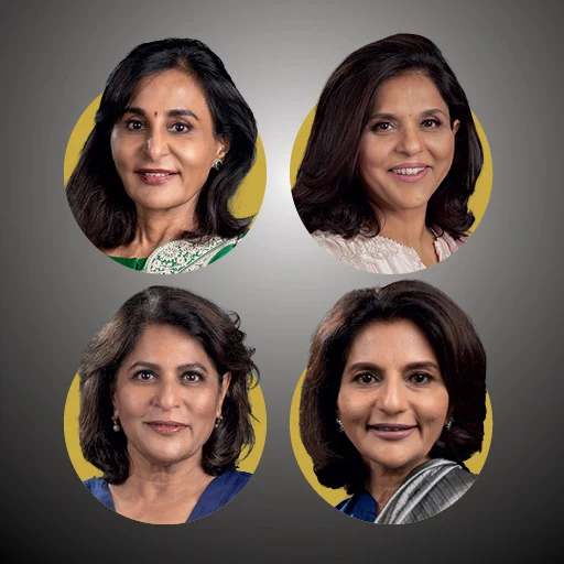 Reddy Sisters: Shobana Kamineni; Sangita Reddy; Preetha Reddy; Suneeta Reddy