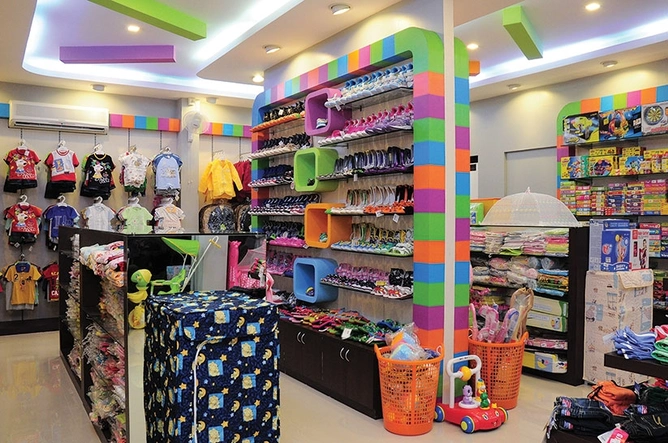 A FirstCry store in Pune; revenue from stores has grown 100%. 