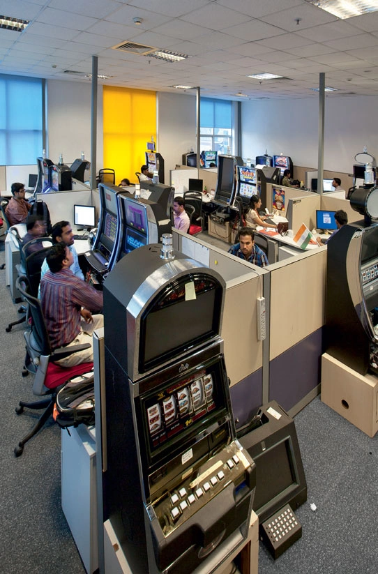 The Bally Technologies India office at the International Tech Park Bangalore.